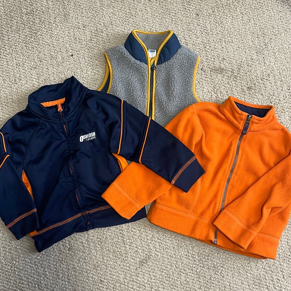 Toddler boys jacket bundle